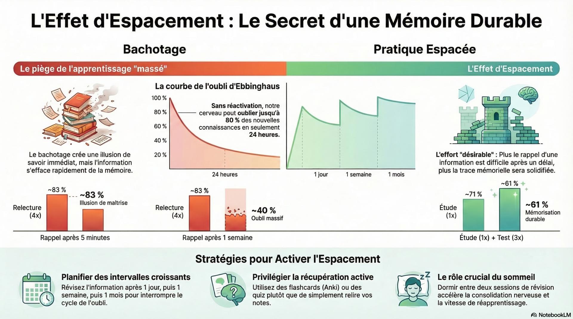 L'effet d'espacement