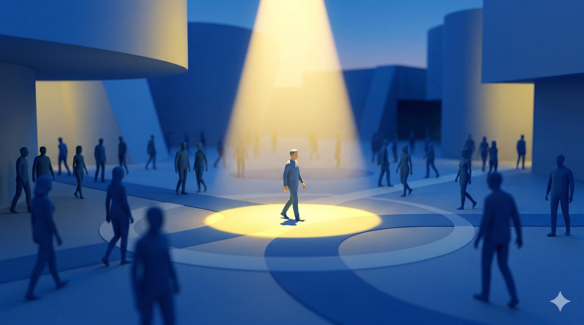 L'EFFET DE PROJECTEUR