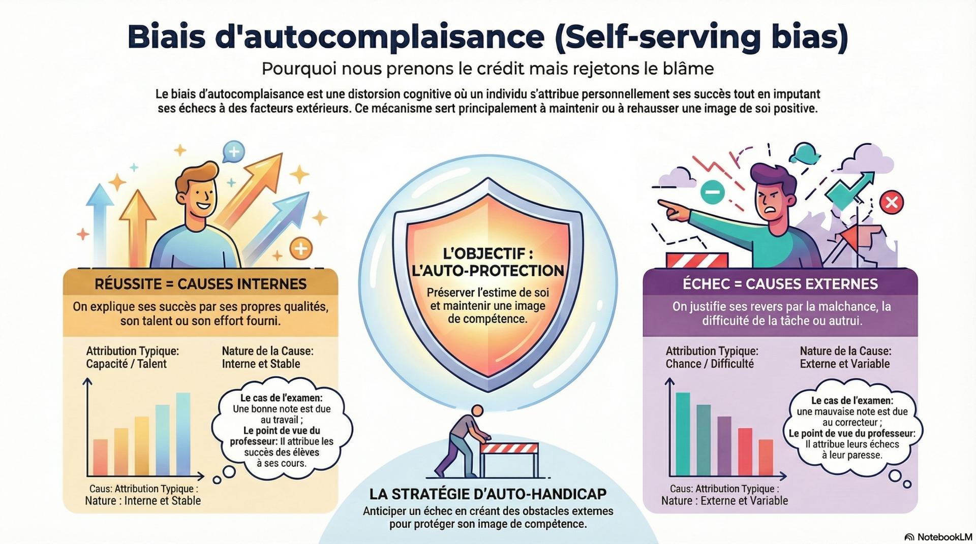 Le biais d'auto-complaisance