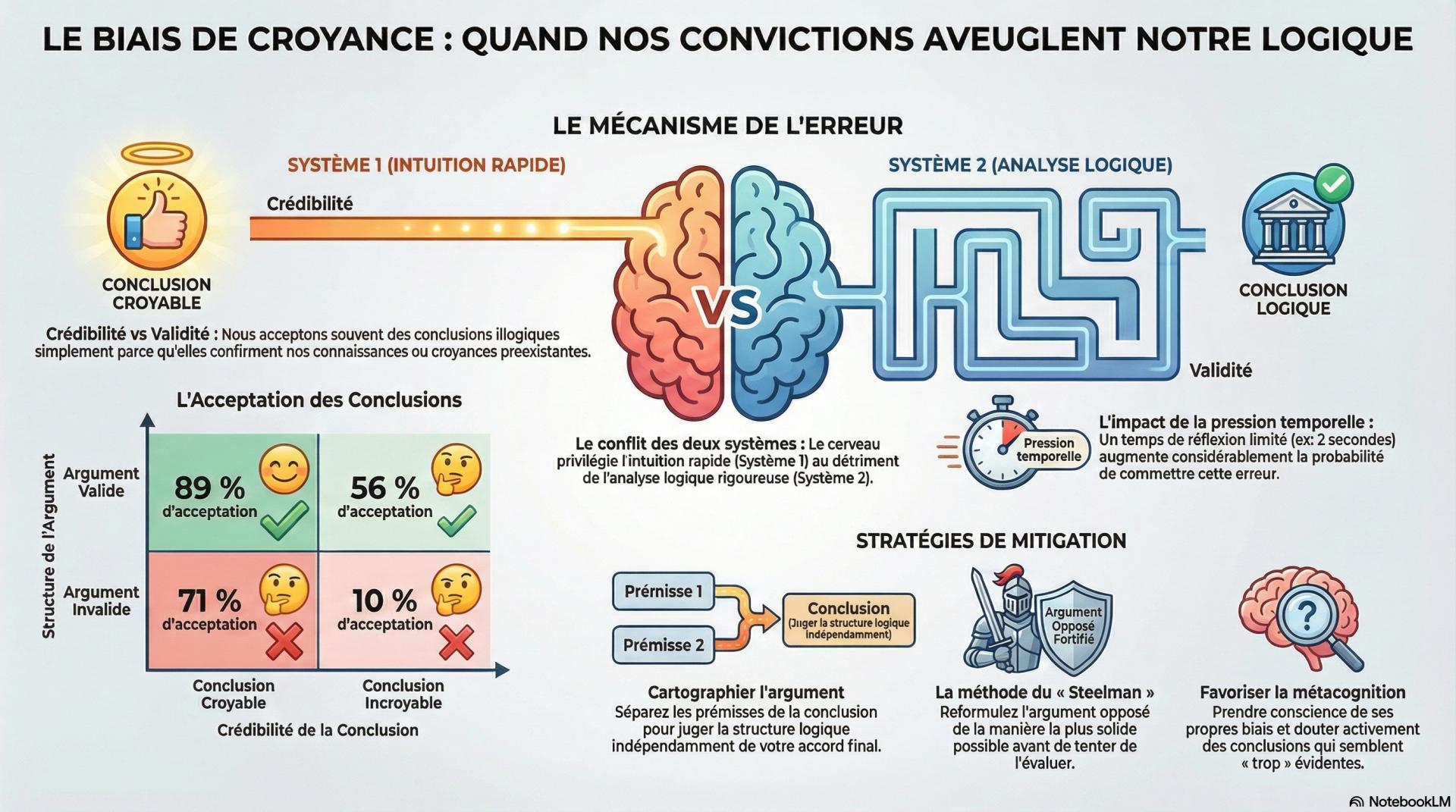 Le biais de croyance