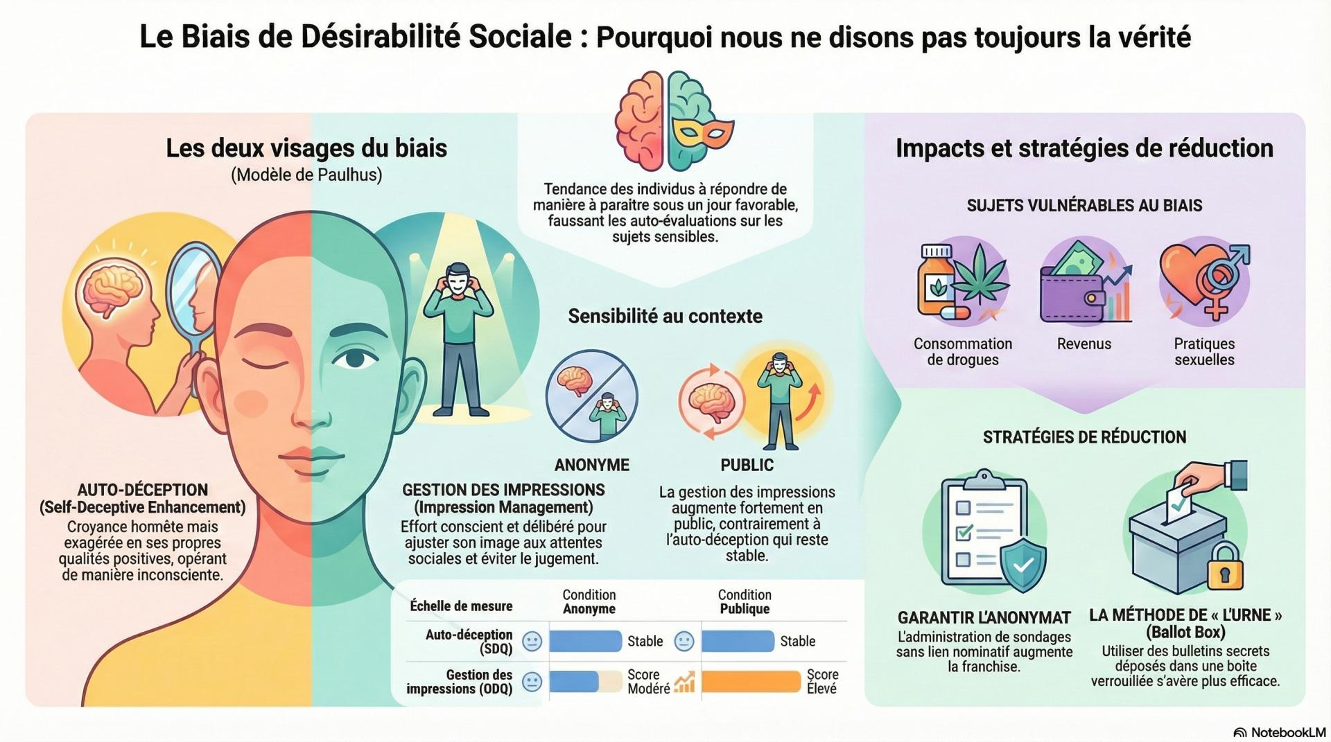 Le biais de désirabilité sociale