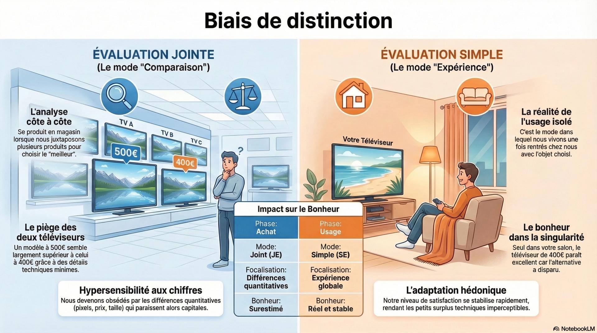 Le biais de distinction