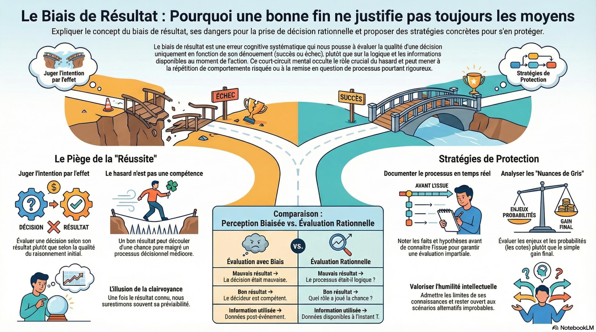 Le biais de résultat