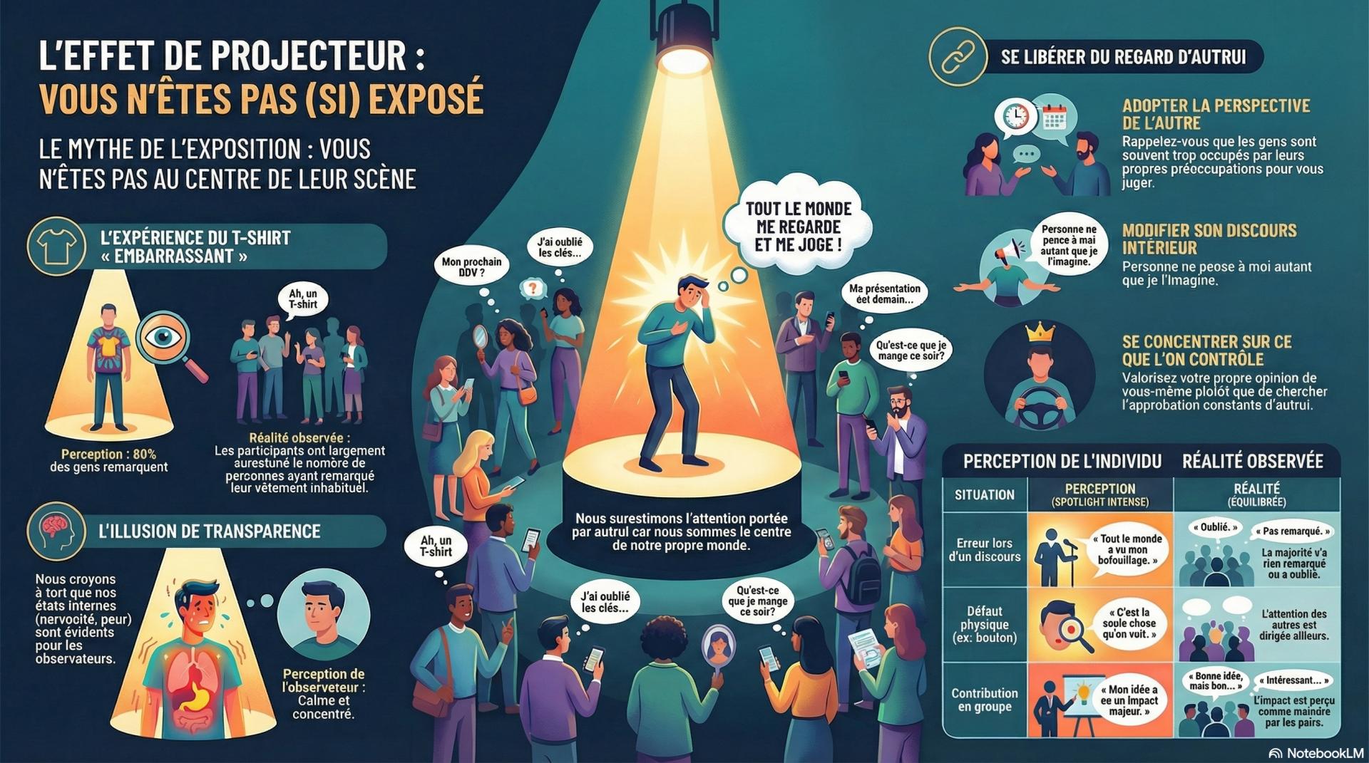 L'effet de projecteur