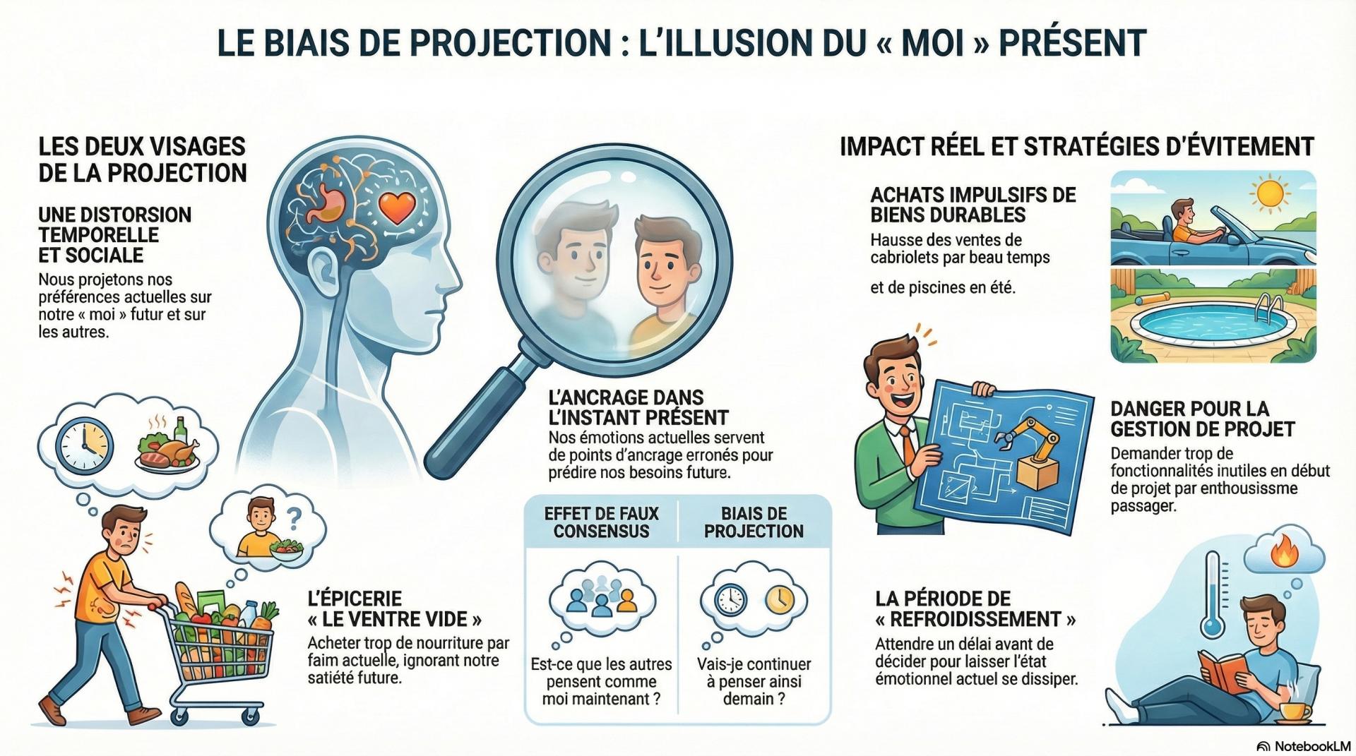 Le biais de projection