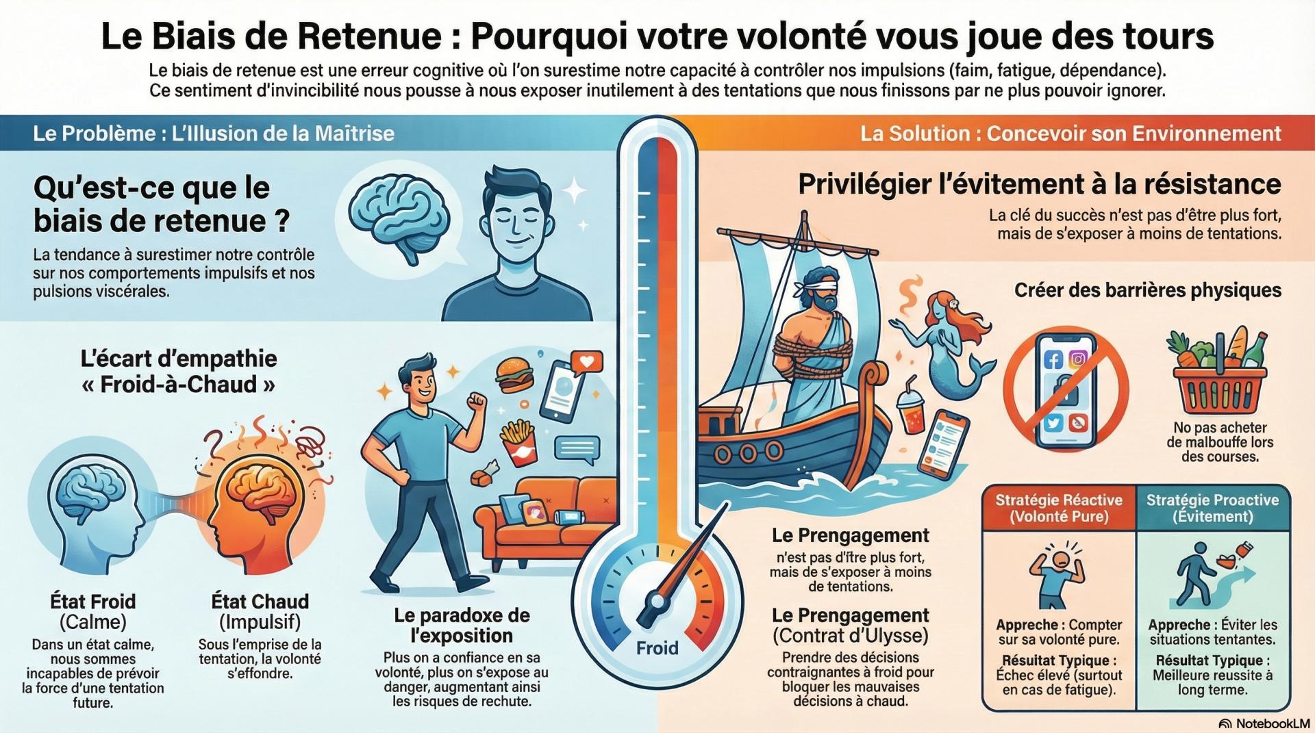 Le biais de retenue