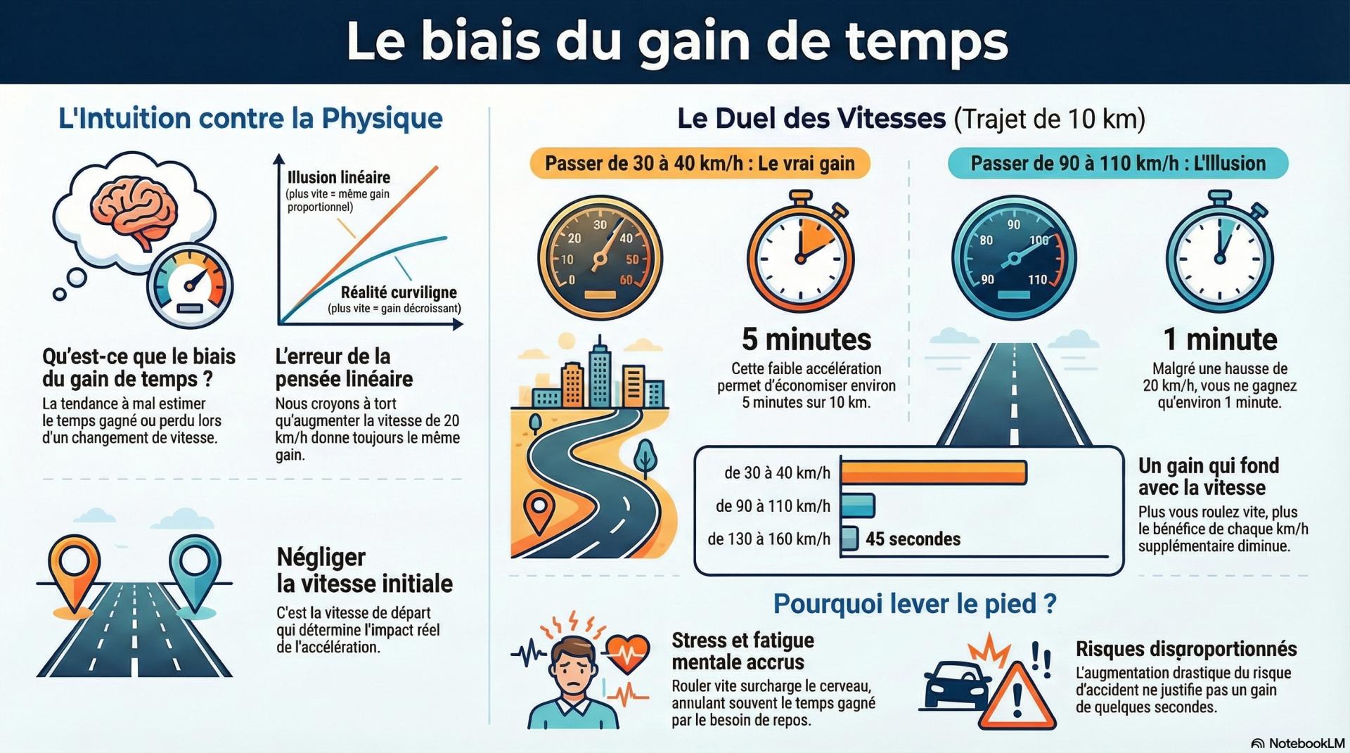 Le biais du gain de temps