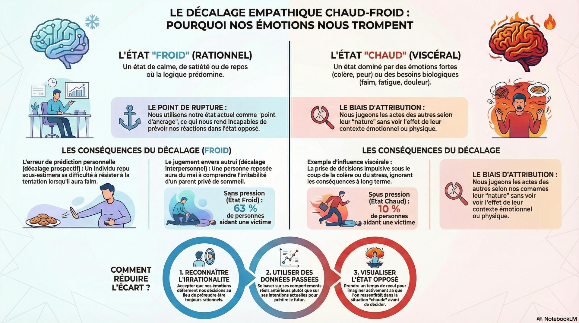 Le décalage empathique chaud-froid